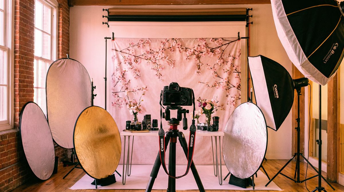 老司机写真摄影棚布光教程传媒